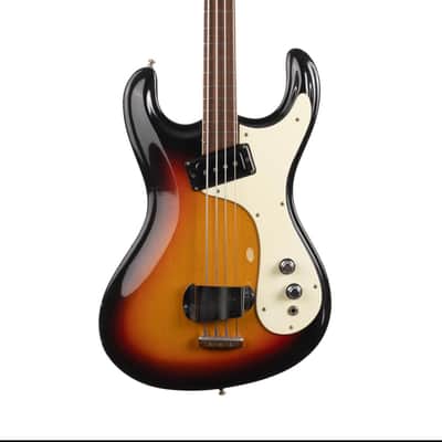 Mosrite Original 65 Ventures Bass Sunburst image 4