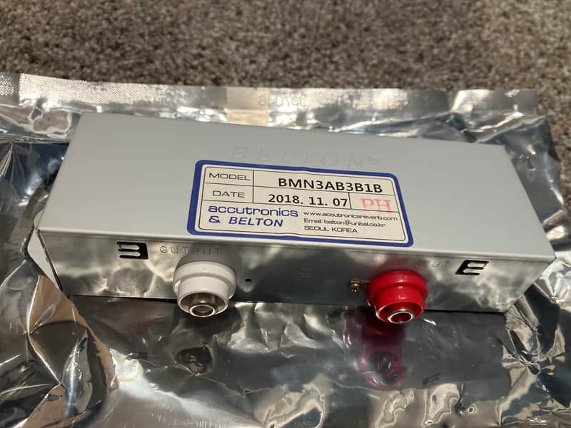 Accutronics & Belton BMN3AB31B Spring Reverb from Moog Grandmother image 1