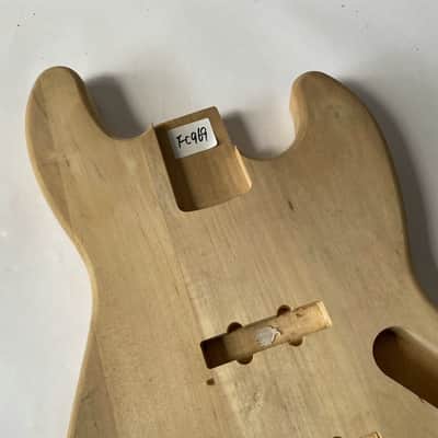 4 String Jazz Bass Style Basswood Body image 4