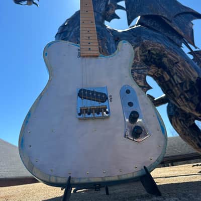 G&L Fallout Esquire 2020’s - Steel Top Blue Relic image 1