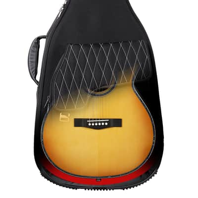 Music Area RB30 30mm Padded Weather-Proof Acoustic Guitar Gig Bag w/ Detachable Isothermic Bag - RB30DABLK image 13
