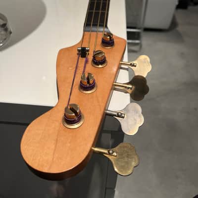 Rick Turner Custom frettless bass 1989 - Natural image 4
