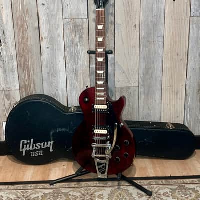 Sweet 2013 Gibson Les Paul Studio Deluxe II Wine Red, Upgraded Bigsby OHSC image 17