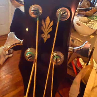 IBANEZ AEB5E-BK 4-STRING ELECTRIC-ACOUSTIC BASS GUITAR WITH A PADDED GIG BAG image 3