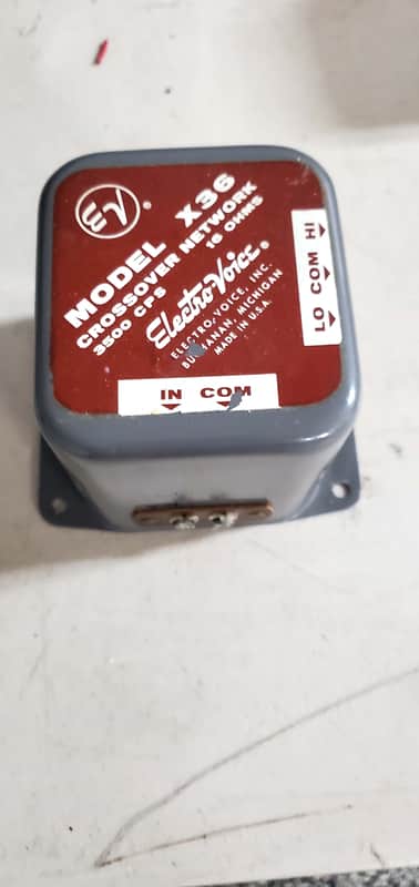 Electro-Voice X36 16ohm x-over image 1