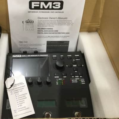 Fractal Audio FM3 MKII Turbo Amp Modeler / Multi-FX / Floor Unit