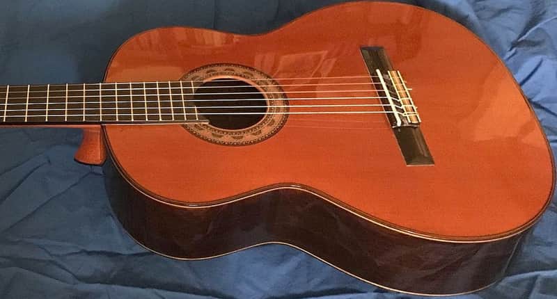 Juan Estruch 1981 Model 1 "Chet Atkins" Signed Yellow Label, Concert Classical Guitar image 1