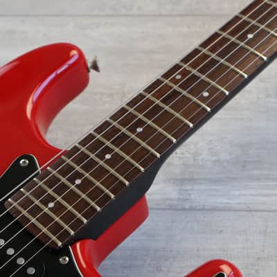 1985 Squier Japan Contemporary Series HSS Stratocaster (Torino Red) image 6