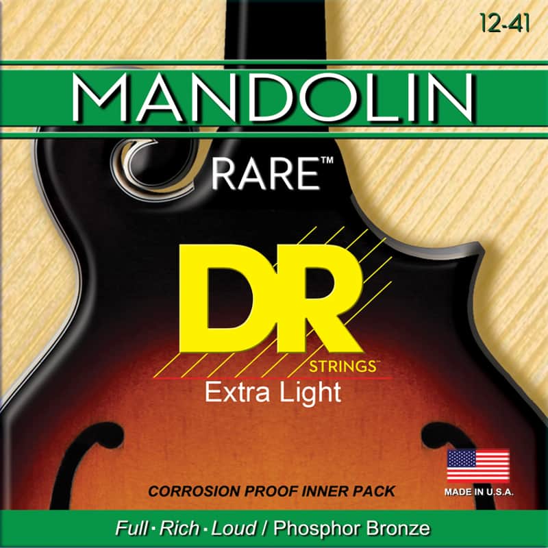 DR Strings MD-12 Rare Mandolin image 1