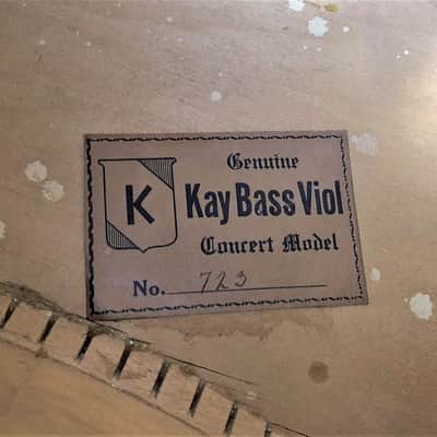 KAY Upright Bass – 1937 image 7