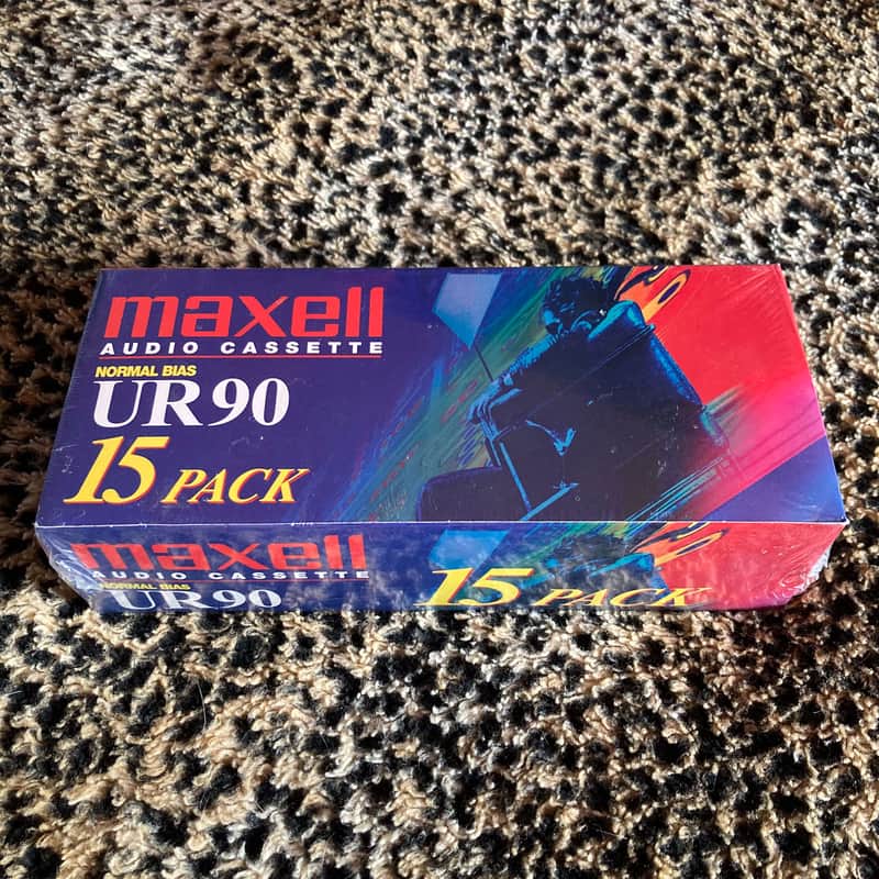 Maxell UR90 Normal Bias (Sealed 15-Pack) image 1
