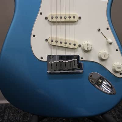 Fender 1996 - 50th Anniversary American Stratocaster - Painted Headstock LP Blue image 6