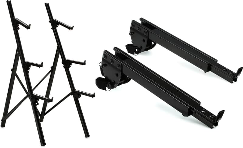 Standtastic 103KS 3-Tier Tall Keyboard Stand Bundle with Standtastic 100TK Tier Kit for Standtastic Stands and Wall Mounts image 1