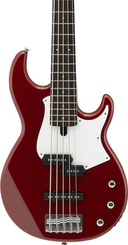 Yamaha BB235 5-String Bass Guitar, Rosewood Fingerboard, Raspberry Red image 1