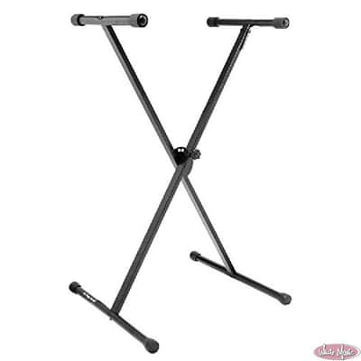 On Stage Stands Keyboard Stand/Bench Pak with KSP100 Sustain Pedal image 2