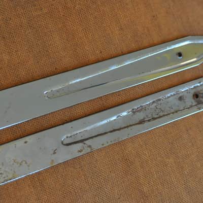 Fender 14" Tilt Back Legs Vintage Original Pat. Pend embossed on legs 1960's image 10
