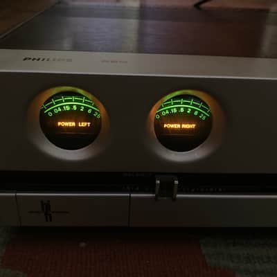 Rare Vintage Philips RH520 Stereo Amplifier + 4x 22RH413 Bookshelf Loudspeakers image 4