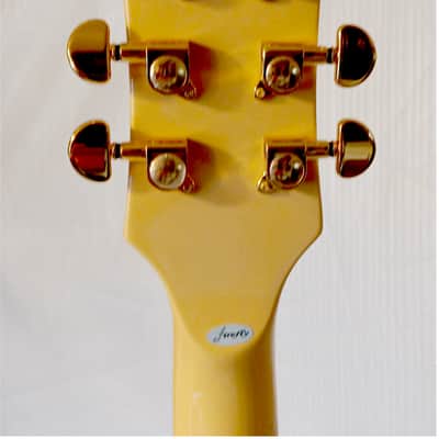 Firefly FFLPS-NWY-1238 Elite Series Electric Guitar - Cream Yellow image 8