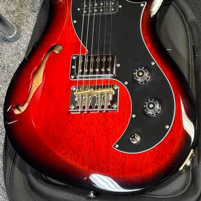 2024 PRS S2 Vela Semi-Hollow with Narrowfield Pickup 2024 Scarlet Sunburst image 8