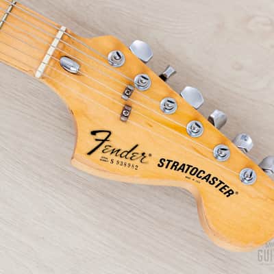 1979 Fender Stratocaster Hardtail Vintage Guitar Natural w/ Case, Featherweight image 4