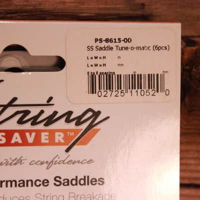Graph Tech String Saver Originals Tune-O-Matic Saddles (PS-8615-00) image 5