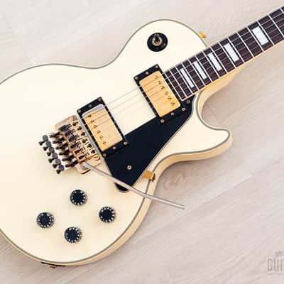 1987 Burny LC-100YS Yasu Signature Vintage Guitar Snow White w/ Tremolo & Case, Japan Fernandes image 1