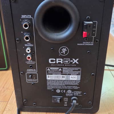 Mackie Focusrite Mackie CR5-X Multimedia Monitors 5" & Focusrite Scarlett 4i4 USB Audio Interface 2020s image 5