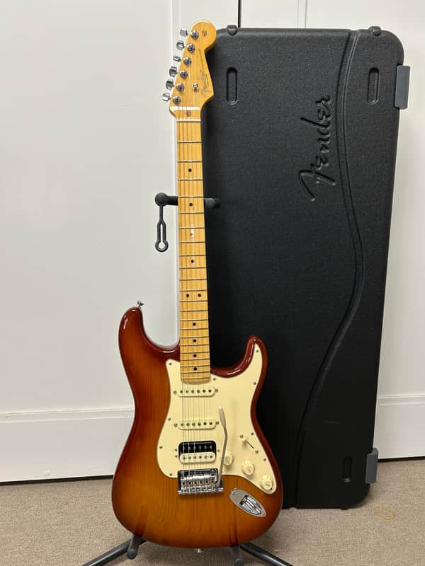 Fender American Professional II Stratocaster HSS with Maple Fretboard - Sienna Sunburst image 1