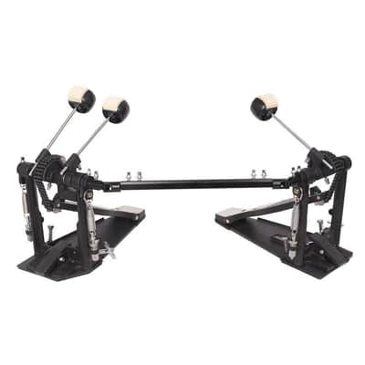 Double Bass Drum Pedal Kick Twin Dual Chain Drive Percussion for rock Music image 1