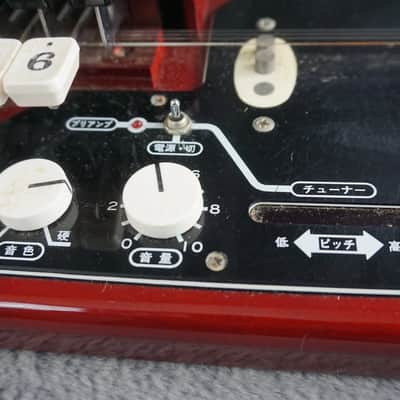 Vintage Suzuki Taishogoto Electric Keyed Zither w/ Original Case – Made in Japan image 5