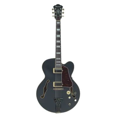 Ibanez AF75G-BKF Satin Black Pre-owned image 1