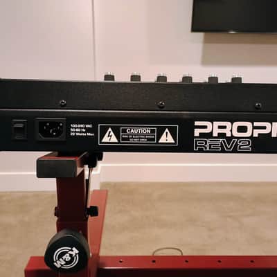 Sequential Prophet Rev2 61-Key 16-Voice Polyphonic Synthesizer 2018 - Present - Black with Wood Sides image 8