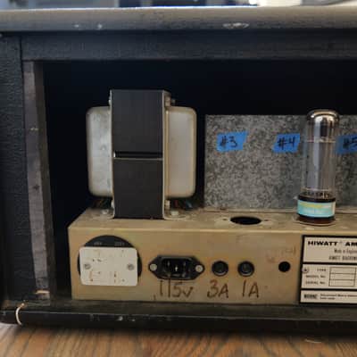 1982 Hiwatt Custom 50 DR504 Black image 6