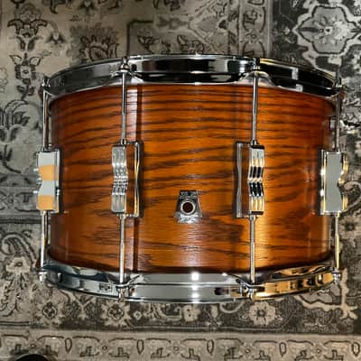 (MINT) Ludwig Classic oak 8x14 snare drum Tennessee Whiskey image 1