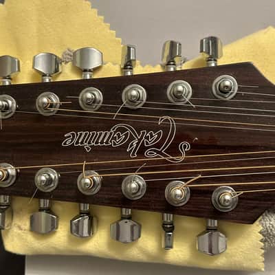 Takamine GD30CE-12NAT G30 Series 12-String Dreadnought Cutaway Acoustic/Electric Guitar 2010s - Natural w/ Takamine Case image 5