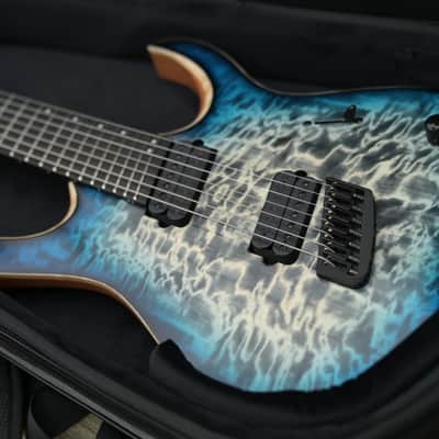 Mayones Duvell Elite VF 7 - Blue Burst image 15
