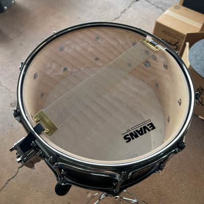 SJC Drums 6.5x14" Tour Series Maple Snare Drum in Matte Black image 5