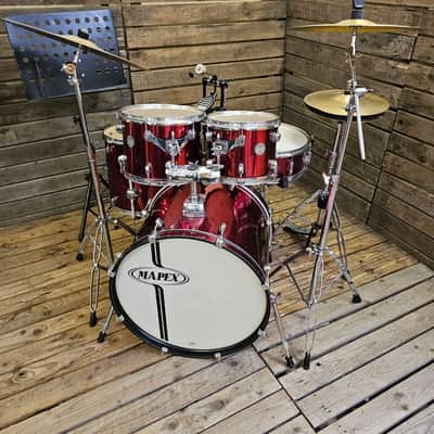 Drum Kit Mapex Horizon HX Red Complete USED! RKHXM130826 image 2