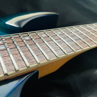 Cort X-11 2004 Transparent Blue MIK image 7