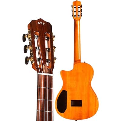 Cordoba Stage Nylon-String Electric Guitar - Edge Burst image 5