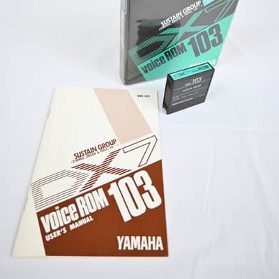 Yamaha DX7 VCR-103 Cartridge