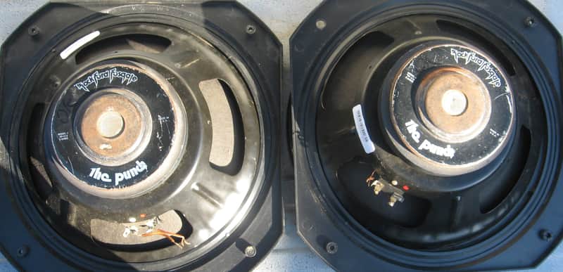 Rockford Fosgate The Punch SP-812 subwoofers early 1990's