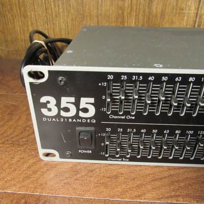 ART 355 Dual 31-band Graphic Equalizer Excellent Condition image 2