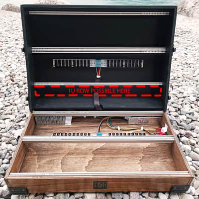 12U 98hp Flight Handlebag Eurorack Powered Case, modular synthesizer image 5