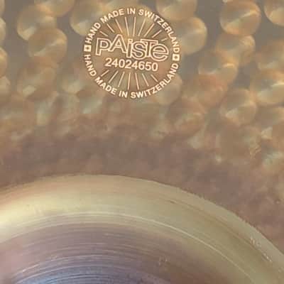 VIDEO! Paiste RUDE 16" Crash/Ride Why pay $338 NEW???? image 8