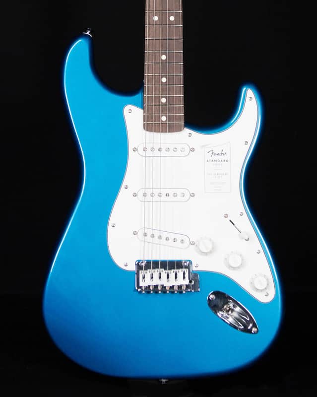 Fender Standard Stratocaster, Laurel FB, Aqua Marine Metallic image 1