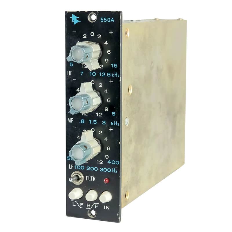 API 550A 500 Series 3-Band Equalizer Module image 1