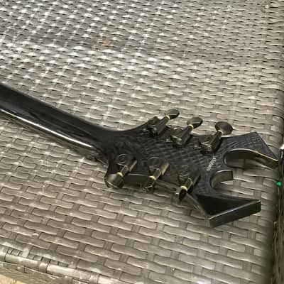 B.C. Rich Warlock / Left hand handed lefty / NJ Neck-Thru series Made In japan 24 frets floyd rose image 13
