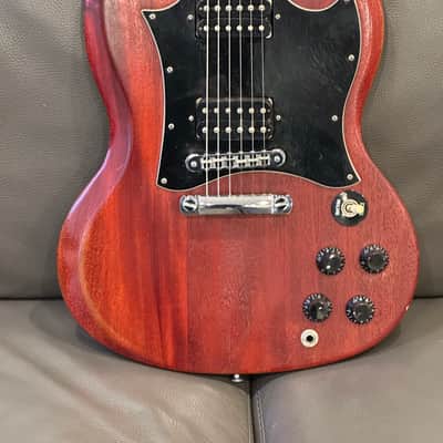 Gibson SG Special Faded with Rosewood Fretboard Worn Cherry image 2
