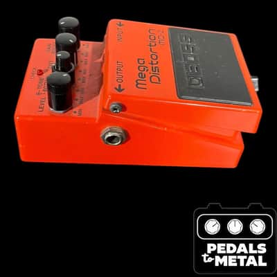 Boss MD-2 Mega Distortion (Silver Label) 2001 - Present - Red - X16162 image 4